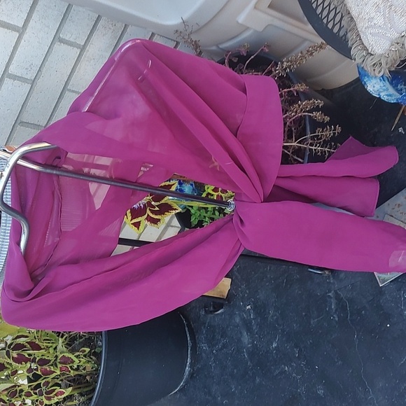 Burgundy Scarf - Picture 3 of 7